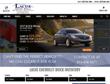 Tablet Screenshot of buylacue.com